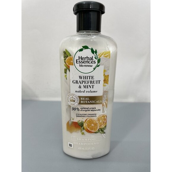 Herbal Essences Naked Volume Shampoo Bio Renew White Grapefruit Mint 13.5oz - Picture 1 of 3